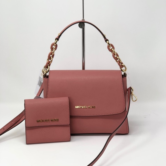 Michael Kors Handbags - 2pcs Michael Kors Sofia handbag&wallet rose